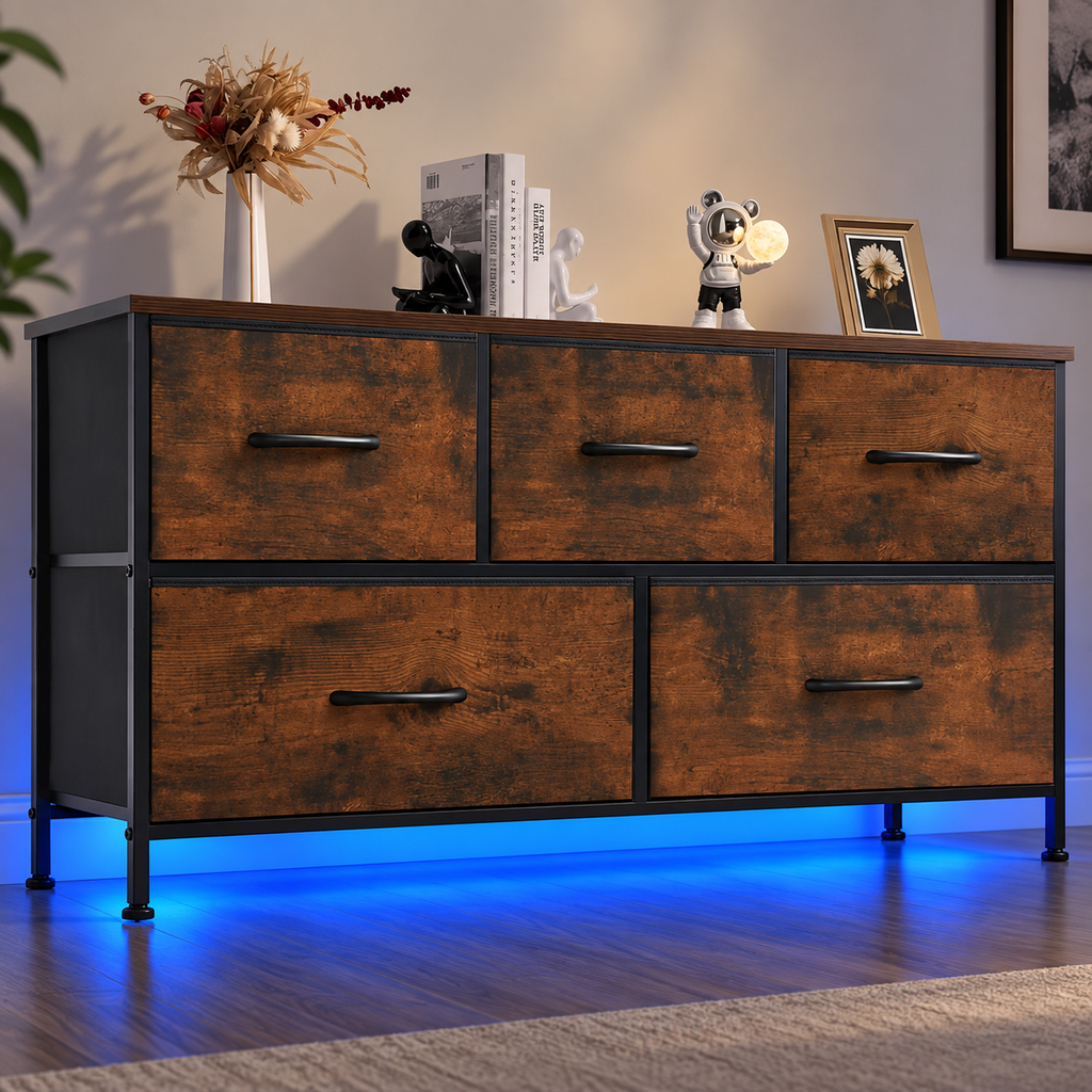 Five Drawer Dresser
