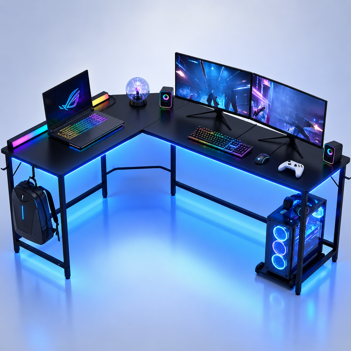 L Shaped Gaming Desk