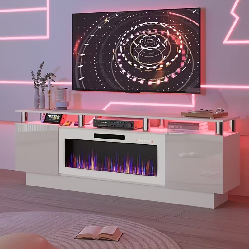 LED Fireplace TV Stand