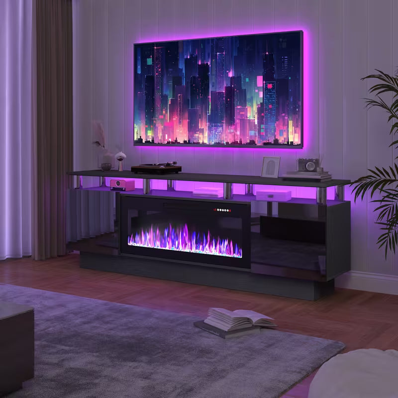 LED Fireplace TV Stand