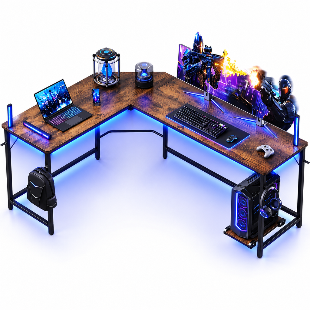 L Shaped Gaming Desk