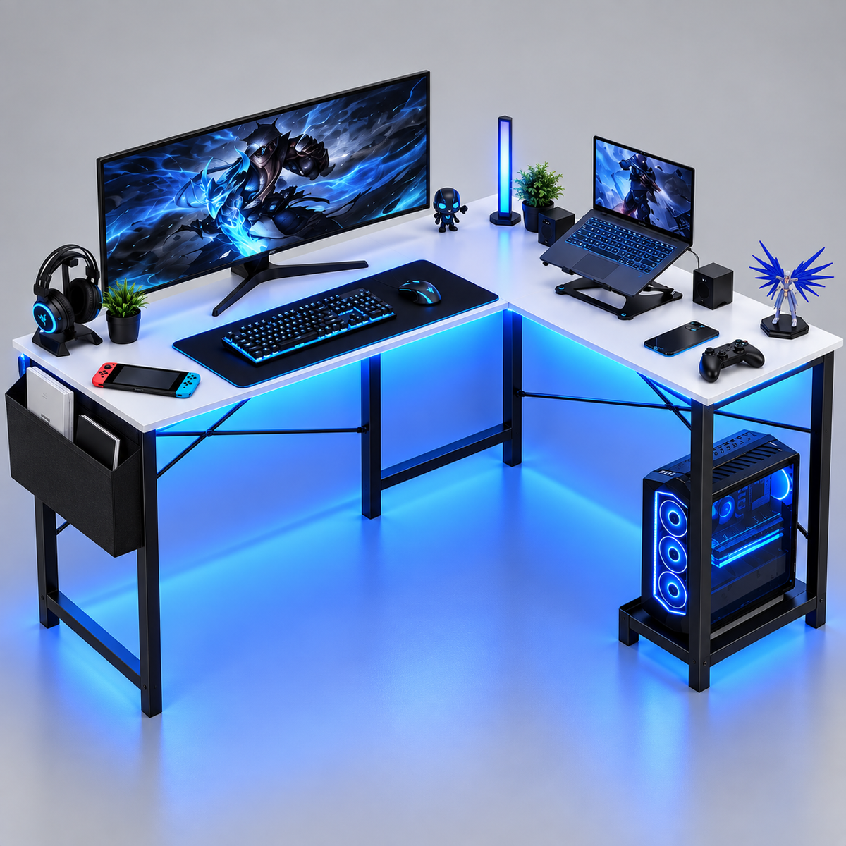 L Shaped Gaming Desk