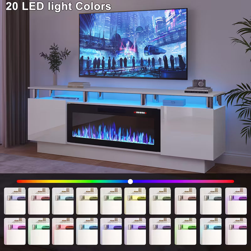 LED Fireplace TV Stand
