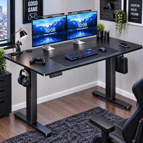 Electric Adjustable Gaming Desk