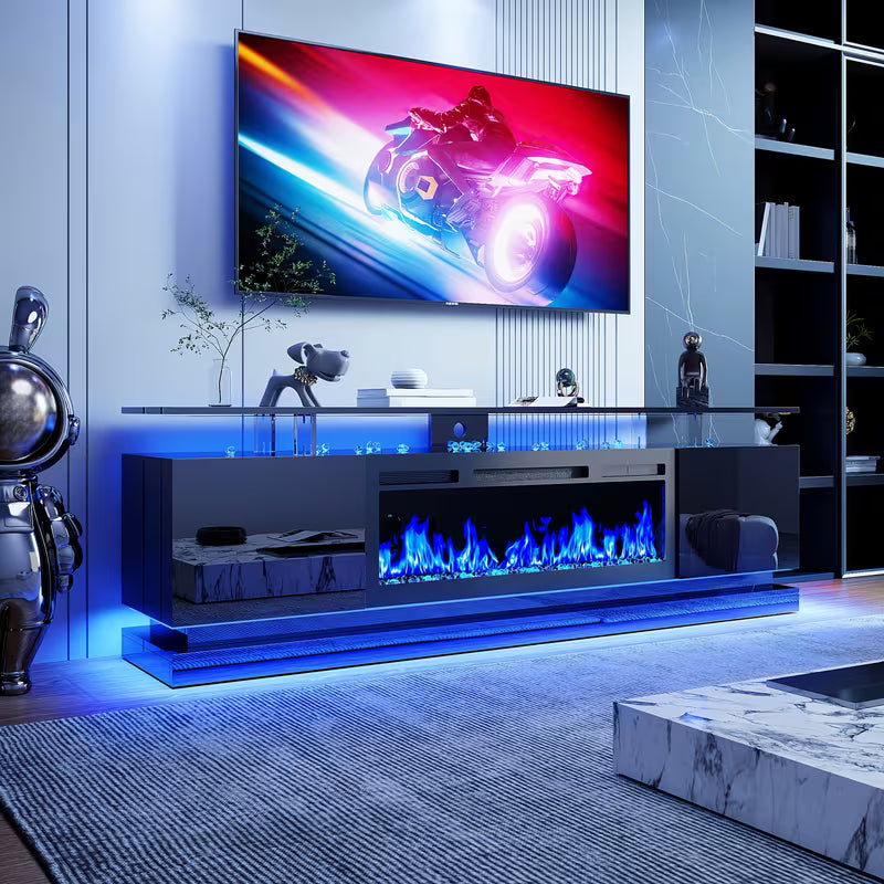 LED Fireplace TV Stand