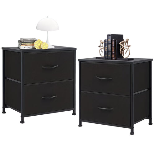 2x Nightstands Set