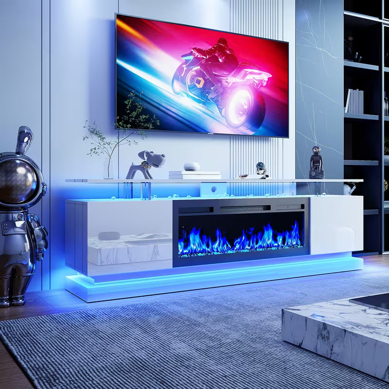 LED Fireplace TV Stand