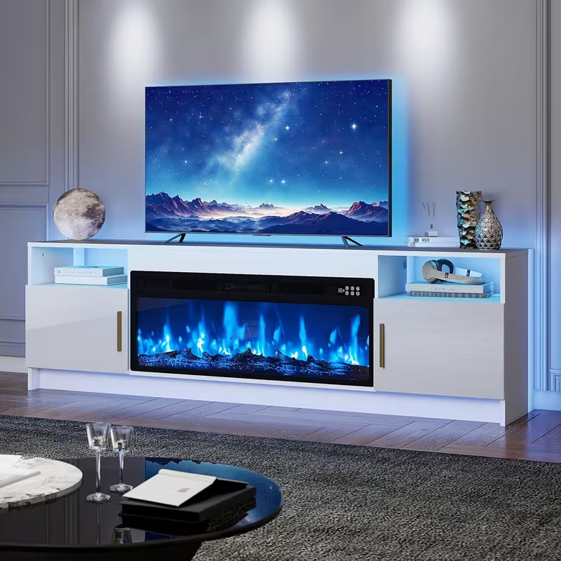 LED Fireplace TV Stand