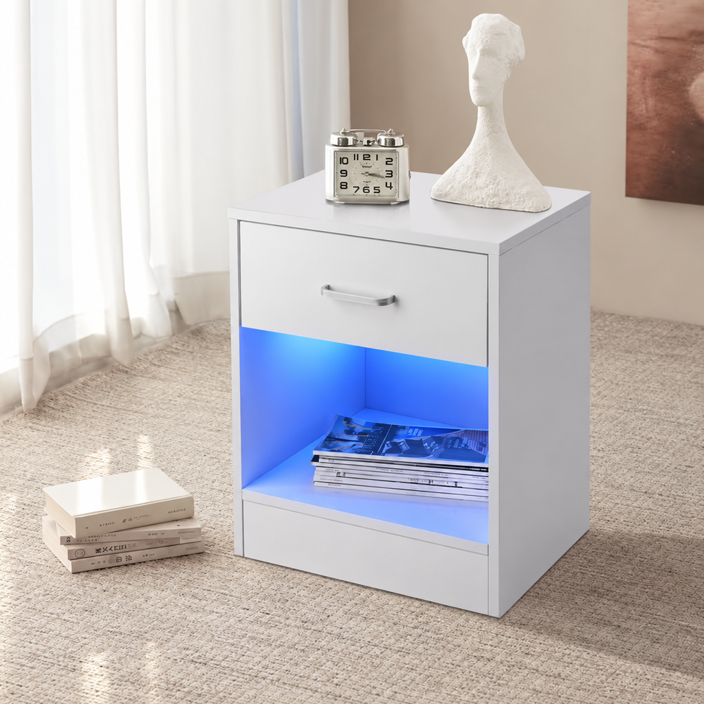2x Nightstand Set