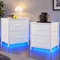 2x Nightstands Set